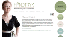 Desktop Screenshot of haand-tryk.dk